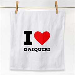 I Love Daiquiri Face Towel by ilovewhateva