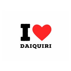 I Love Daiquiri Premium Plush Fleece Blanket (extra Small) by ilovewhateva