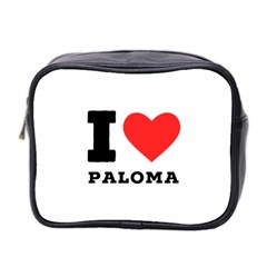 I Love Paloma Mini Toiletries Bag (two Sides) by ilovewhateva