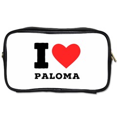 I Love Paloma Toiletries Bag (one Side)