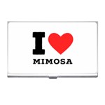 I love mimosa Business Card Holder Front