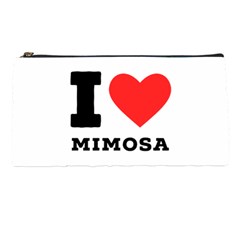 I Love Mimosa Pencil Case by ilovewhateva