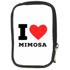 I Love Mimosa Compact Camera Leather Case by ilovewhateva