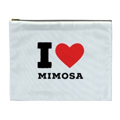 I Love Mimosa Cosmetic Bag (xl) by ilovewhateva