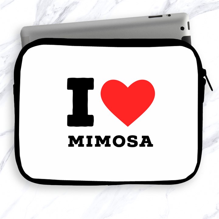 I love mimosa Apple iPad 2/3/4 Zipper Cases