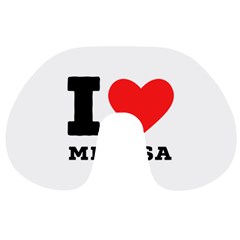 I Love Mimosa Travel Neck Pillow by ilovewhateva