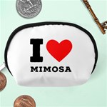 I love mimosa Accessory Pouch (Medium) Back