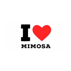 I Love Mimosa Satin Wrap 35  X 70  by ilovewhateva