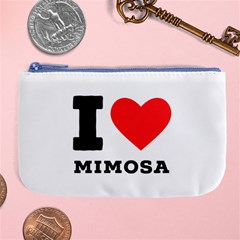 I Love Mimosa Large Coin Purse by ilovewhateva