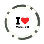 I love vesper Poker Chip Card Guard Front