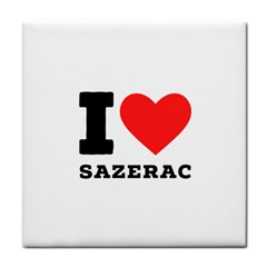 I Love Sazerac Tile Coaster by ilovewhateva