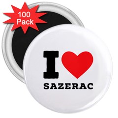 I Love Sazerac 3  Magnets (100 Pack) by ilovewhateva