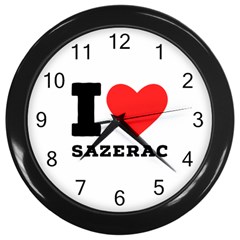 I Love Sazerac Wall Clock (black) by ilovewhateva