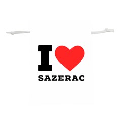 I Love Sazerac Lightweight Drawstring Pouch (m) by ilovewhateva