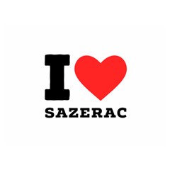 I Love Sazerac Two Sides Premium Plush Fleece Blanket (extra Small) by ilovewhateva