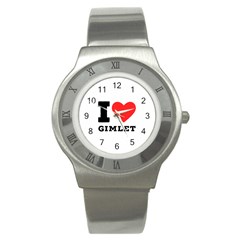 I Love Gimlet Stainless Steel Watch