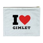 I love gimlet Cosmetic Bag (XL) Back