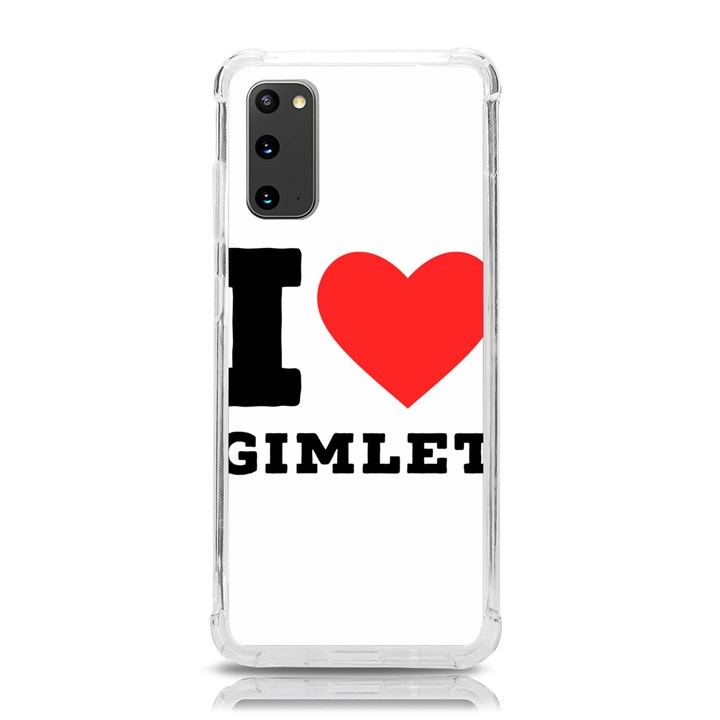 I love gimlet Samsung Galaxy S20 6.2 Inch TPU UV Case