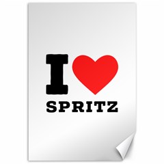 I Love Spritz Canvas 12  X 18  by ilovewhateva