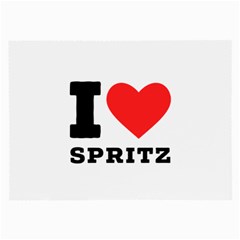 I Love Spritz Large Glasses Cloth (2 Sides) by ilovewhateva