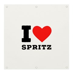 I Love Spritz Banner And Sign 4  X 4  by ilovewhateva