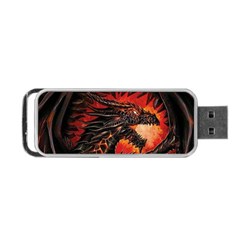 Dragon Portable Usb Flash (two Sides) by Salman4z