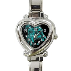 Angry Male Lion Predator Carnivore Heart Italian Charm Watch by Salman4z