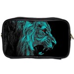 Angry Male Lion Predator Carnivore Toiletries Bag (Two Sides) Front