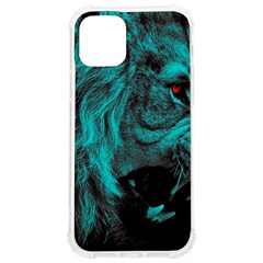 Angry Male Lion Predator Carnivore Iphone 12/12 Pro Tpu Uv Print Case by Salman4z