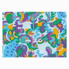 Pattern Hotdogtrap Large Glasses Cloth (2 Sides) by Salman4z