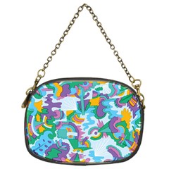 Pattern Hotdogtrap Chain Purse (two Sides) by Salman4z