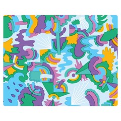 Pattern Hotdogtrap Premium Plush Fleece Blanket (medium)