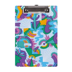 Pattern Hotdogtrap A5 Acrylic Clipboard