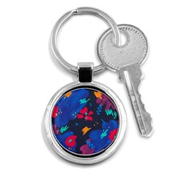 Patterns Rosebuds Key Chain (round) by Salman4z