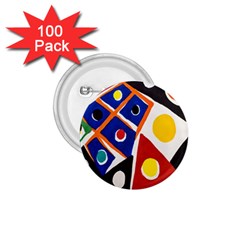 Pattern And Decoration Revisited At The East Side Galleries 1 75  Buttons (100 Pack)  by Salman4z