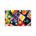 Pattern And Decoration Revisited At The East Side Galleries Sticker Rectangular (100 pack) Front