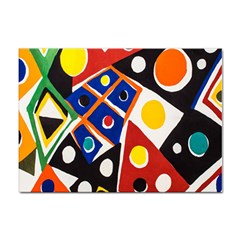 Pattern And Decoration Revisited At The East Side Galleries Sticker A4 (10 Pack) by Salman4z