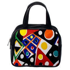 Pattern And Decoration Revisited At The East Side Galleries Classic Handbag (one Side) by Salman4z