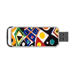 Pattern And Decoration Revisited At The East Side Galleries Portable Usb Flash (two Sides) by Salman4z