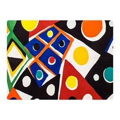 Pattern And Decoration Revisited At The East Side Galleries Two Sides Premium Plush Fleece Blanket (mini) by Salman4z