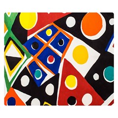 Pattern And Decoration Revisited At The East Side Galleries Two Sides Premium Plush Fleece Blanket (small) by Salman4z