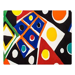 Pattern And Decoration Revisited At The East Side Galleries Premium Plush Fleece Blanket (large) by Salman4z