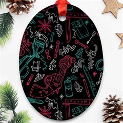 Abstract Pattern Ornament (oval)