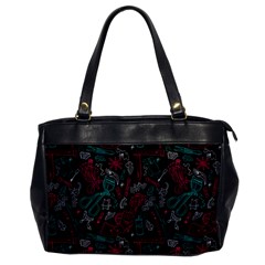 Abstract Pattern Oversize Office Handbag by Salman4z