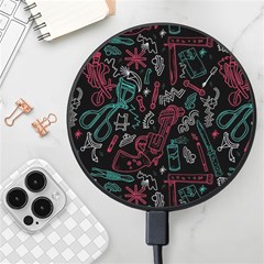 Abstract Pattern Wireless Fast Charger(black)