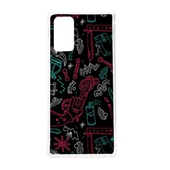 Abstract Pattern Samsung Galaxy Note 20 Tpu Uv Case by Salman4z