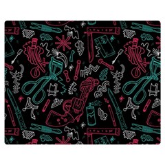 Abstract Pattern Premium Plush Fleece Blanket (medium)