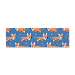 Corgi Patterns Sticker (bumper) by Salman4z