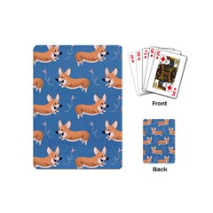 Corgi Patterns Playing Cards Single Design (mini) by Salman4z