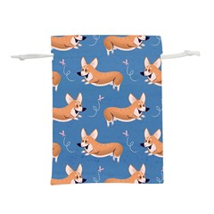 Corgi Patterns Lightweight Drawstring Pouch (s) by Salman4z